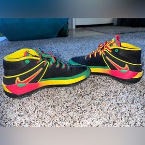 Nike air zoom Kevin Durant Rasta shoes